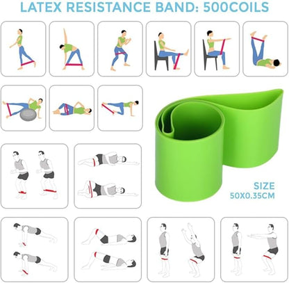Pilates Essentials Kit for Women, 2025 New Better Me Pilates Kit, Pilates Rings Booty Bands, Yoga Sets for Women, Hip Exercise Band Yoga Ball 25cm Figure 8 Resistance Band