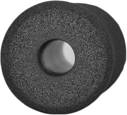 Foam Foot Pads Rollers Two Pair for Home Gym Exercise Machines Equipments Replacements with 1 Inch(2.5cm) Rod (Foam 5.12" X 2.76" Od X 0.87" Id)