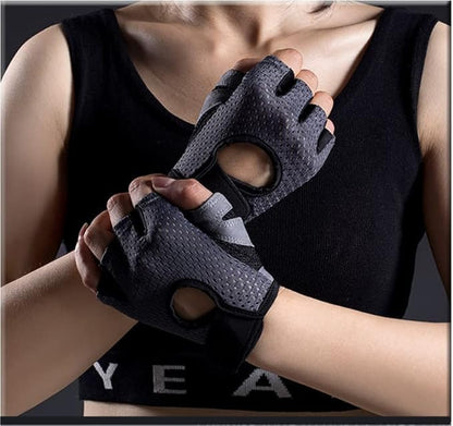 Gym Gloves Workout Gloves Women Men, Anti-Slip Breathable Gym Essentials Women for Weightlifting Cycling Training, Guantes para Gym Mujer