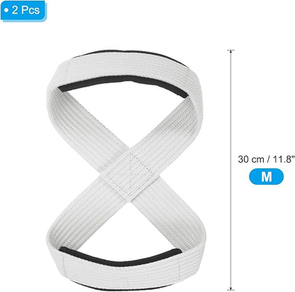 PATIKIL Figure Lifting Strap, Weightlifting Wrist Wraps Dead Lift Padded Grips for Fitness Power Strength Training