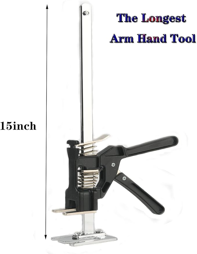 Arm Hand Tool 2PCS Labor Saving Arm,15inch Height Regulator Hand Lifting Tool, Door And Wooden Panel Lifting Cabinet Board Lifter