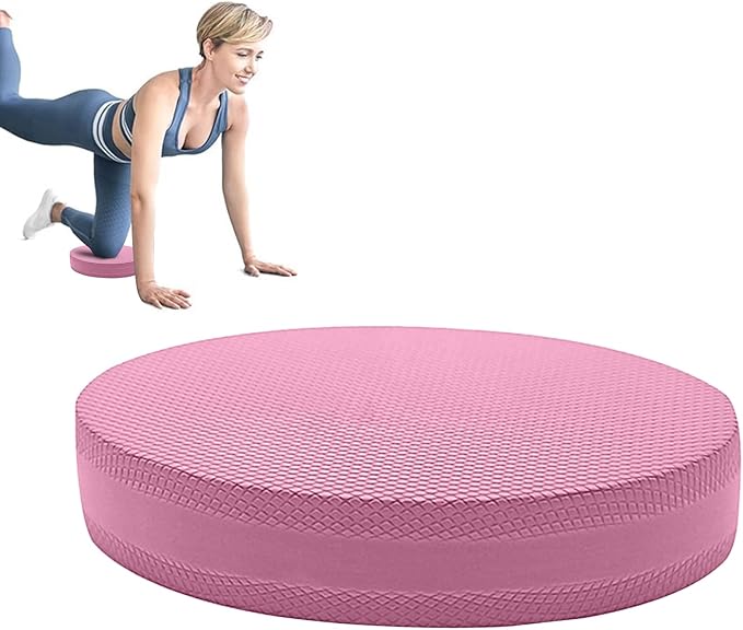 Stability Balance Pad, Foam Exercise Cushion, Cushioned Workout with Non Slip, High Density Foam Yoga Training Pad for Fitness Exercise, Trainer for Workout Rehabilitation