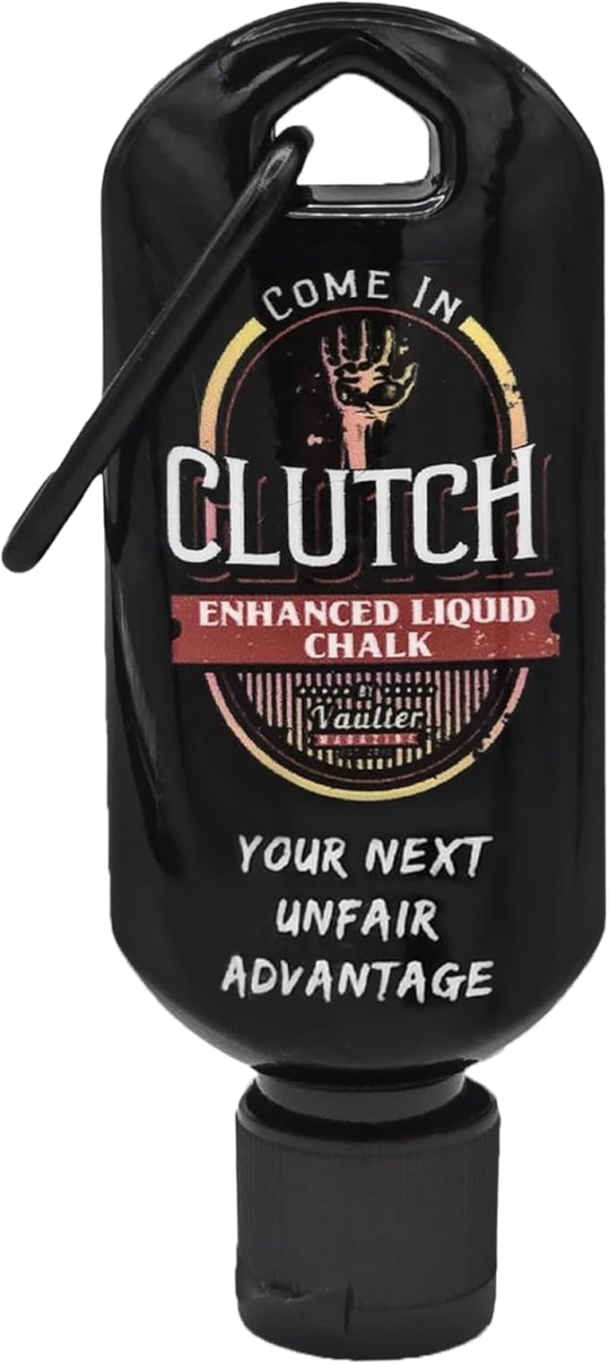 STYK Vaulter Magazine - Enhanced Liquid Chalk, No Mess, Work Out Chalk, Grip Boost, for Weightlifting, Gymnastics, Rock Climbing, Bodybuilding, Pole Vault, Crossfit, and More, Liquid Hand Chalk