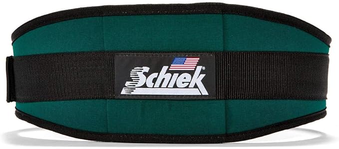Schiek Sports 2006 Nylon 6 Inches Weight Lifting Belt - Support Belt for Power Lifting