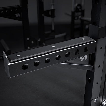 RitFit M2 Smith Machine with with Cable Crossover System, 3D Functional Trainer & Power Cage, 16 Adjustment Holes, 6 Storage Pegs for Full-Body Home Gym