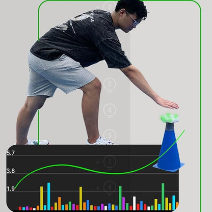 ReactionX Reaction Training Light lamp pro Speed Agility Response Equipment Basketball Boxing fencingPhysical Rehabilitation of Flash Reflex traing System 12light+app…