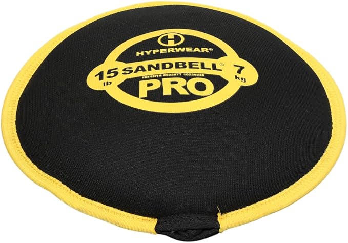 Hyperwear SandBell® PRO – Premium Soft Sandbag Weight for Functional Strength, HIIT & Slam Training (2–50 lb)