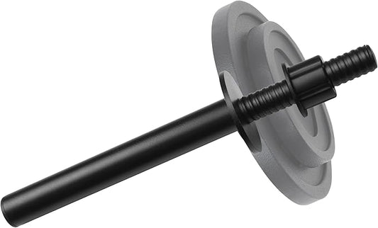 LoGest Wrist Strengthener, Forearm Exerciser - Option of Standard Plate 1 Inch or Olympic Plate 2 Inch With a Collar Hand Developer Arm Grip Workout Strength Trainer for Starter and Pro - Workout Equipment Home Gym Forearm Strengthener