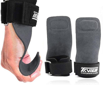 TAVIEW Wrist Straps for Weightlifting for Maximum Grip Support - Lifting Deadlift Strap & Weight Lifting Grips Gloves for Working Out Pull Up Deadlifting & Shrugs