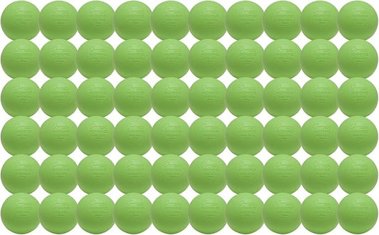 Champion Sports Lacrosse Balls – Official Size SEI Certified, Multi-Color Packs of 3, 6, or 12 for Practice & Games