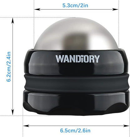 Ice Roller Ball, Cryosphere Cold Massage Roller Ball, Hot/Cold Therapy, Myofascial Release, Muscle Recovery, Trigger Point & Deep Tissue Muscle Relief, for Neck, Back, Shoulders, Arms, Legs, Foot etc