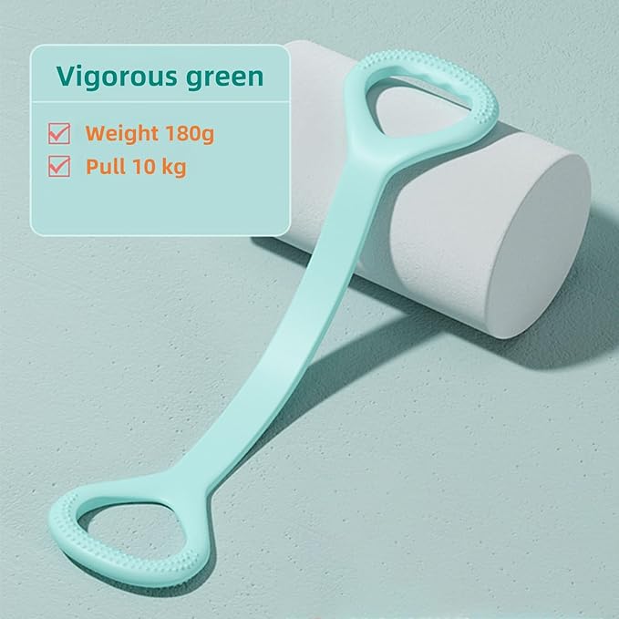 2 PCS Figure 8 Resistance Band - Elastic Fitness Rope for Arm, Back, Shoulder & Full-Body Workouts | Foot, Leg, Hand Stretcher for Yoga, Pilates, Physical Therapy & Home Gym Exercise