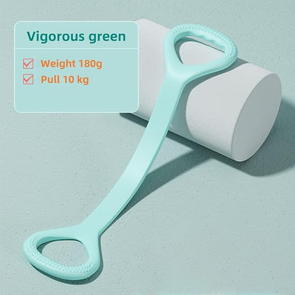2 PCS Figure 8 Resistance Band - Elastic Fitness Rope for Arm, Back, Shoulder & Full-Body Workouts | Foot, Leg, Hand Stretcher for Yoga, Pilates, Physical Therapy & Home Gym Exercise
