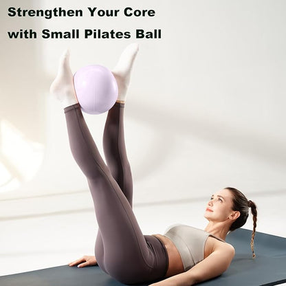 Exercise Ball for Workouts, Anti-Burst and Slip Resistant Yoga Ball for Gym Fitness and Physical Therapy