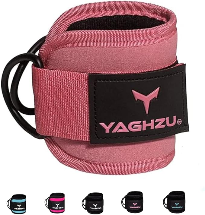 Ankle Straps for Cable Machines Women, Glute Kickback Cable Machine Attachments, Gym Ankle Cuffs, Wrist Cuffs for Workout, Leg Training Accessory, Fitness Gear for Home or Gym