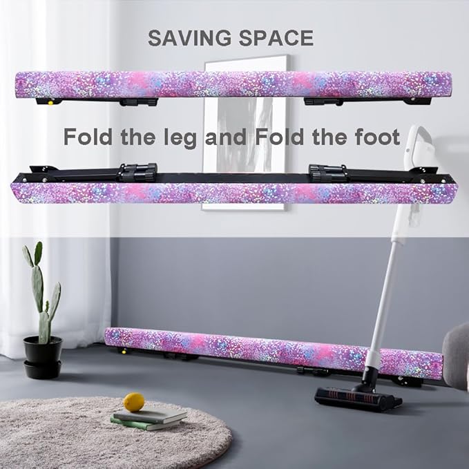 6ft Ultrasimple Adjustable&Foldable Balance Beam,High-Low Floor Beam Suede Gymnastics Equipment,No Tool Require, Gymnastics Beam for Training&Professional HomeTraining