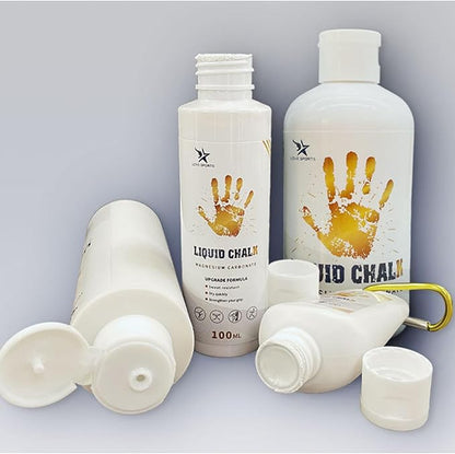 Liquid Gym Chalk Sweat Strong Grip Quick Drying Hand Grip Chalk for Gymnastics, Rock Climbing, Powerlifting Liquid Magnesiums Powder