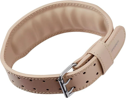UPPPER Weight Lifting Belt - Double Prong 4” to 2.5” Tapered Premium Lifting Belt for Men and Women - Ultimate Back Support For Weightlifting and Powerlifting | Premium Fitness Gear
