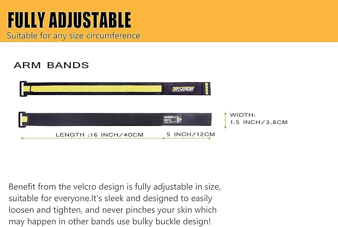 Occlusion Bands, Quick Release Biceps Blow Flow Restriction Bands,Bicep Bands for Arm Fitness and Bodybuilding | Gain Fast Muscle Growth Without Lifting Heavy Weights