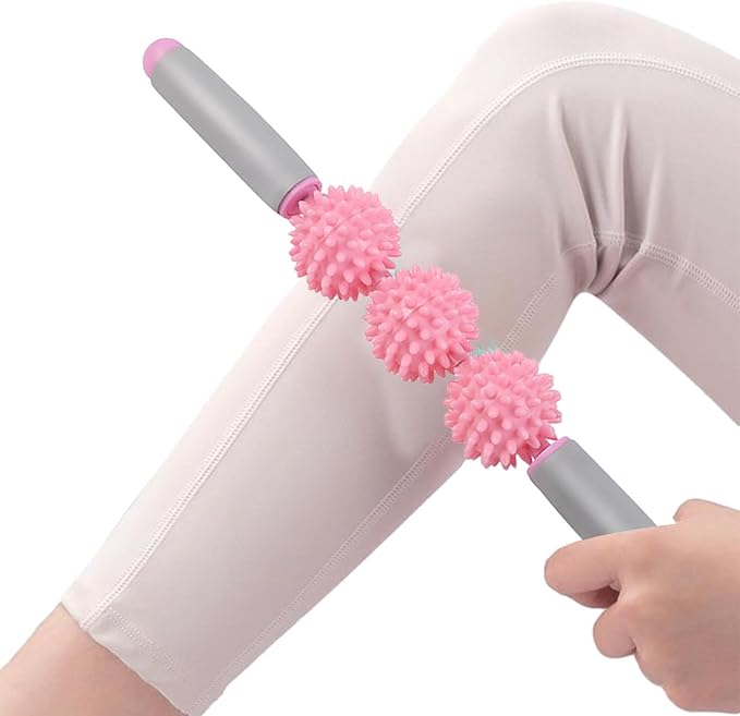 Massage Roller Stick - Hedgehog Roller Stick for Instant Effective Body Massage Tools | Massage Stick Roller for Legs, Body Massage Tools, Deep Tissue Body Roller