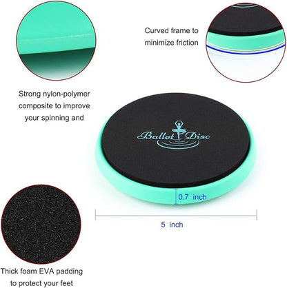 Turn Board for Dancers, Ballet Turning Board, Turning Boards for Dancers, Spinning Boards for Pirouette, Turns and Balance, Spinner Boards for Dancers, Ice Skaters, Gymnasts and Cheerleaders