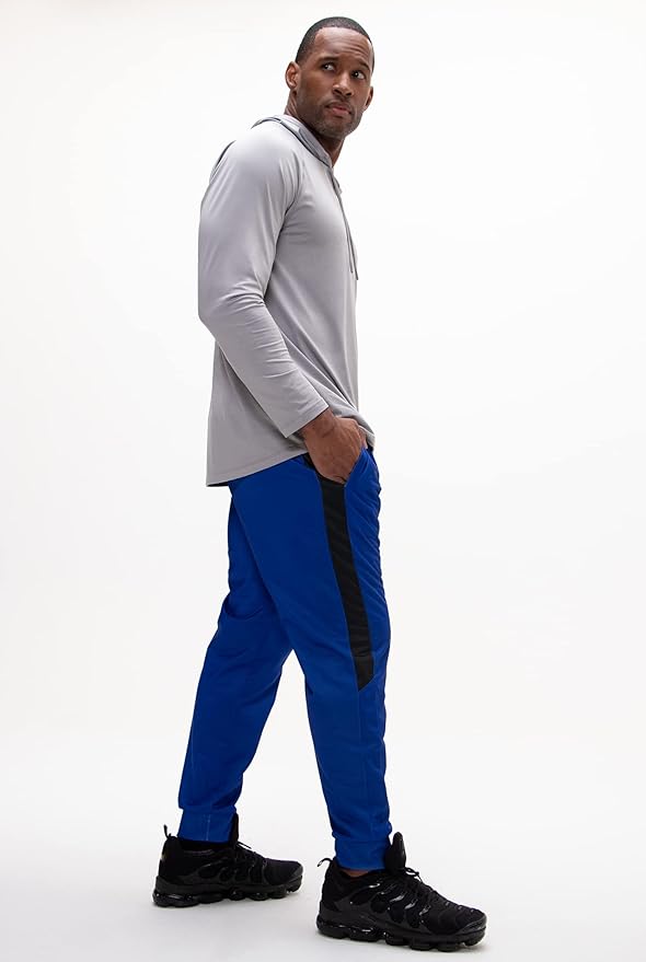 DEVOPS 1 or 2 Pack Men's Active Performance Workout Athletic Training Sweatpants Gymwear