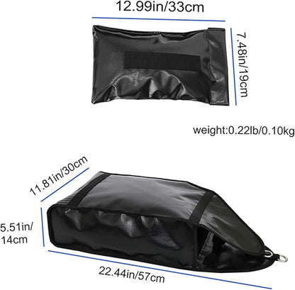 NAIZEA Adjustable Weight Sled Trainer with 4 Weight Sandbags - Upgrade Sandbag Sled Trainer Resistance Sleds Trainers for Sprinter Speed Training Outdoor Indoor