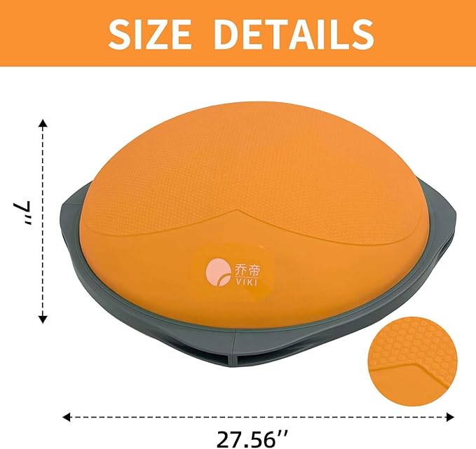Half yoga ball, stable ball for fitness, core stability training for family fitness exercise, skid equipment for training， exercise equipment