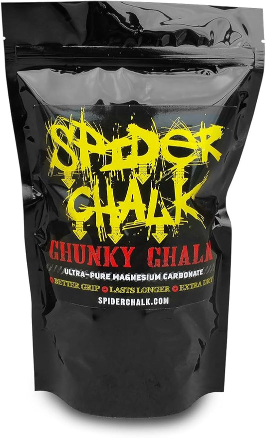 Loose Lifting Chalk, Chunky Texture Climbing Chalk Powder Hand Chalk for Rock Climbing, Gym & Weightlifting