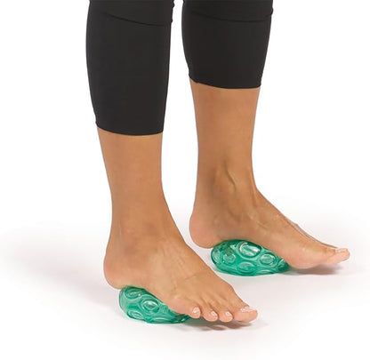 OPTP Franklin Method Textured Ball Set - 2 Inflatable Massage Balls; Textured Ball Set for Self-Massage, Exercise, Muscle Tension and Myofascial Relief