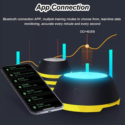 Reaction Light Training, Reaction Training and Flash Reflex LED Light, Training Agility and Reaction Time, Suitable for Football, Boxing, Basketball (4lights)