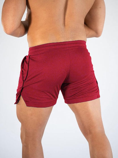Surenow Mens Running Gym Shorts 3 Inch Breathable Lightweight Athletic Sport Shorts Training Workout Shorts with Pockets