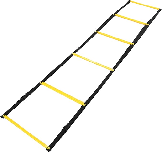 Hapivida Speed Ladder for Football Training, Footwork Exercise Equipment with Anti Slip Surface and Storage Bag for Agility Drills Sports Practice