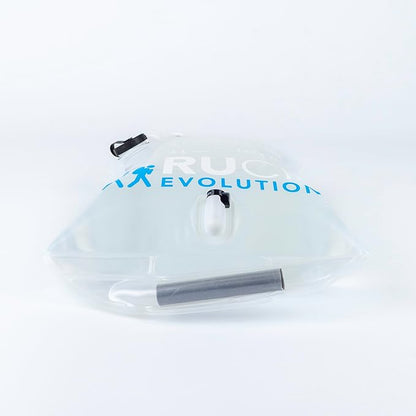 HydroRuck Pro Water Weight Bag for Rucking, 25 lbs Capacity, with Hydration Tube and Wide-Mouth Fill