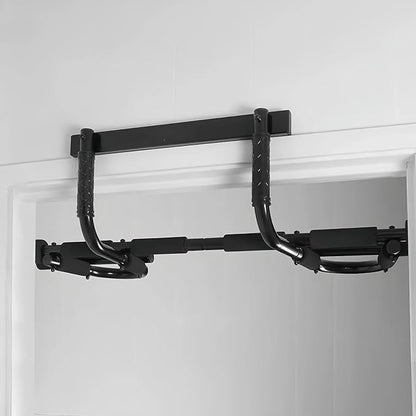2025 Upgrade Pull Up Bar, 440 lbs Heavy Duty Upper Body Fitness Workout Bar| Multi-Grip Strength for Doorway | Indoor Chin-Up Bar Fitness Trainer for Home Gym Portable