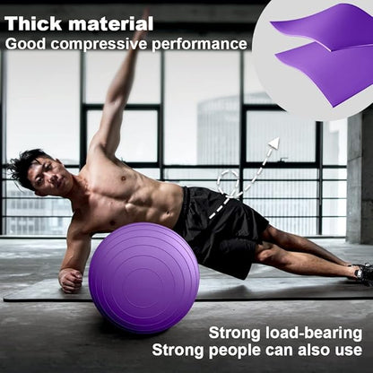 Anti-Burst Peanut Ball,Kids Active Wiggle Seat,for Labor, Therapy, Kids with ADHD – Eco-Friendly Birth Ball for Pregnancy, Physical Therapy & Exercise– with Pump