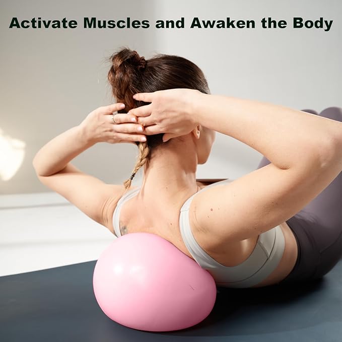 Exercise Ball for Workouts, Anti-Burst and Slip Resistant Yoga Ball for Gym Fitness and Physical Therapy