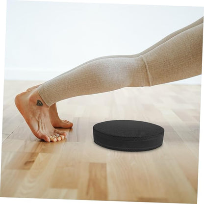 Ergonomic Oval Tpe Non-slip Cushion for Yoga Pilates Fitness Training Stability and Strength Improvement Multifunctional Floor Mat for Balance Exercises and Workout