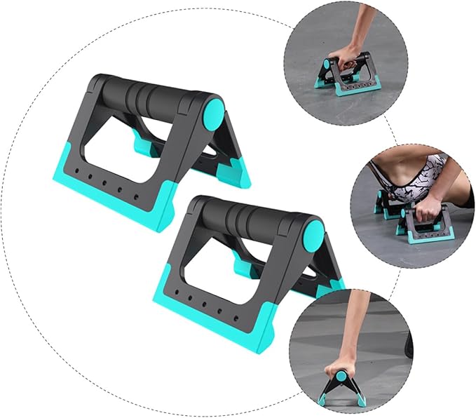 Zerodeko Indoor Push Up Bar for Home Workouts Fitness Equipment with Comfortable Handles Stable Push-up Holder for Men and Women Exercise Training
