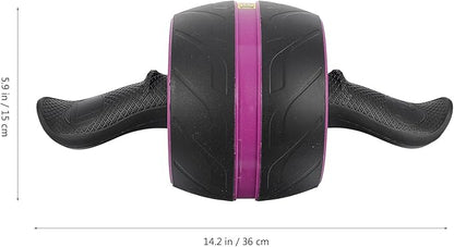 Luxshiny Ab Roller Wheel Exercise Roller Abs Fitness Equipment with Automatic Return Core Trainer for Home Workout Men Women Abdominal Strength Training