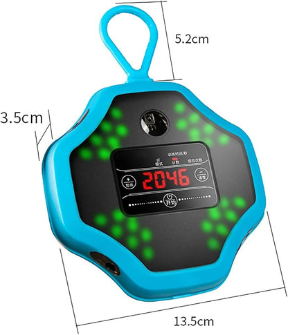 Agile Fitness Light, Reaction Training Lamp with Display Screen, Adjustable Sensing Distance and Support Double Data Statistics, Accurate Counting and Easy to Install, for Basketball Andf Soccer