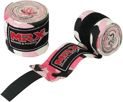 MRX BOXING & FITNESS Boxing Hand Wraps 100% Cotton Multi Colors Great for MMA Boxing Muay Thai Kick Boxing Training 118, 160, 180 Length