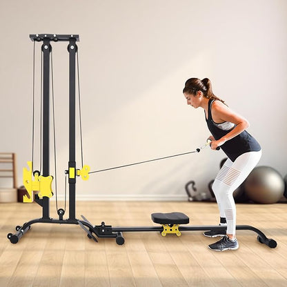 Multifunctional Fitness Rack,Small Strength Training Fitness Equipment,Adjustable Height Fitness Rack,Folding Structure Home Gym Strength Training Fitness Equipment