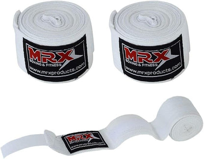 MRX BOXING & FITNESS Boxing Hand Wraps 100% Cotton Multi Colors Great for MMA Boxing Muay Thai Kick Boxing Training 118, 160, 180 Length