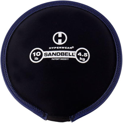 HYPERWEAR SandBell® Soft Sandbag Weight (2–50 lbs) – Pre-Filled with Clean USA Sand, Safe Soft Weight for Strength Training, HIIT, Functional Fitness, Rucking & Home Workouts