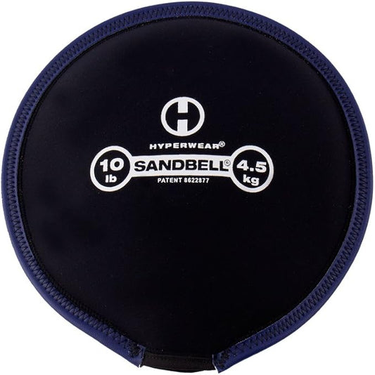HYPERWEAR SandBell® Soft Sandbag Weight (2–50 lbs) – Pre-Filled with Clean USA Sand, Safe Soft Weight for Strength Training, HIIT, Functional Fitness, Rucking & Home Workouts
