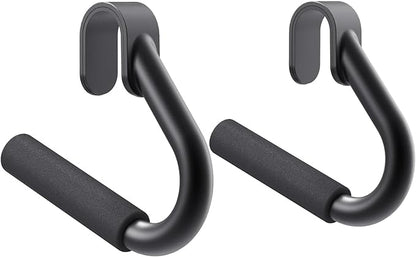 Kipika 32" Ceiling Mounted Pull Up Bar - Heavy Duty, Highly Adjustable, Multifunctional Chin Up Bar - Home Gym System with Punching Bag Hanger and Resistance Bands Training