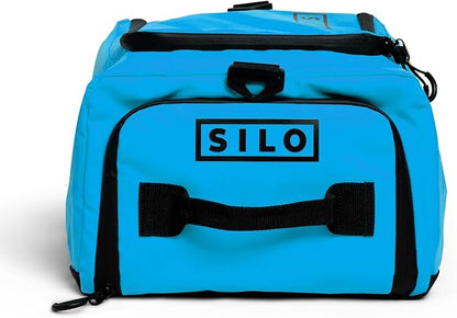 SILO Crew Drop One 26L Ultramarathon Bag - Organize Gear Efficiently for Training Racing Work, Travel - Optimized Storage: Pockets/Compartments for Easy Access Athletes Marathon Fitness Bright Blue