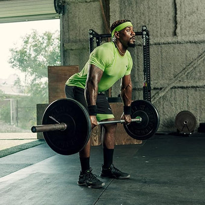 JWJ Mens 2 in 1 Running Shorts Quick Dry Gym Athletic Workout Clothes with Side Pockets