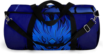 Anime Gym Bag for Women Men - Large Capacity Waterproof Workout Fitness Travel Sports Bags Fashion Street Camping ExpandaCLe Carry On Duffle Bag For Couple (Blue Susano) PTY